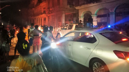 protesta masiva sacude centro habana a metros del capitolio en visperas del pleno del partido comunista protesta masiva sacude centro habana a metros del capitolio en visperas del pleno del partido comunista
