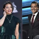 ARCHIVO - En esta combinación de fotografías Ángela Aguilar, izquierda, y Christian Nodal en la 20ª entrega de los Latin Grammy el jueves 14 de noviembre de 2019 en la MGM Grand Garden Arena en Las Vegas. Nodal y Aguilar se casaron el 24 de julio de 2024. (Foto Eric Jamison/Invision/AP, izquierda, y AP Photo/Chris Pizzello)