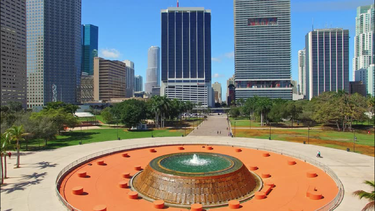 fuente abandonada en bayfront park recobraria su vida