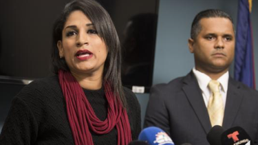 Soniel Torres Suárez, quien describió el proceso de investigación como uno atropellado que ha afectado a su familia, no dio espacio para contestar preguntas y salió de inmediato de la conferencia de prensa