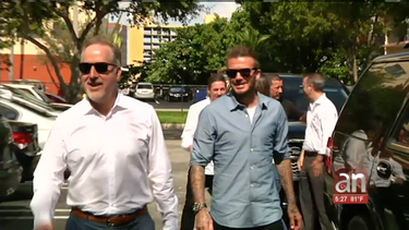 david beckham habla en exclusiva con america noticias