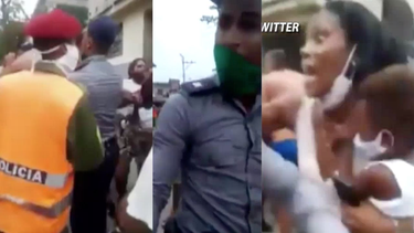 cinco detenidos tras pelea de mujeres y policias por una multa por el coronavirus