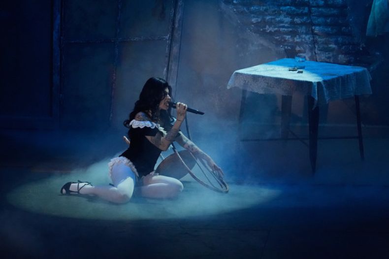 ARCHIVO - La cantautora argentina Cazzu se presenta en concierto en el Auditorio Nacional de la Ciudad de México, el martes 14 de octubre de 2025. (Foto AP/Marco Ugarte, archivo)