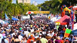 miami celebra su diversidad cultural en tradicional carnaval de la calle ocho