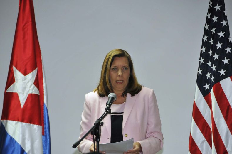 &nbsp; Josefina Vidal Ferreiro, directora para América del Norte de la Cancillería cubana.