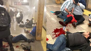 video: tiroteo en una estacion de metro de nueva york: reportan al menos 13 heridos
