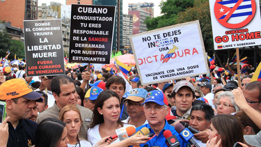 americateve | 'Yo repudio toda la campaña nazi fascista que desarrolla esta derecha troglodita contra el pueblo cubano', afirma.