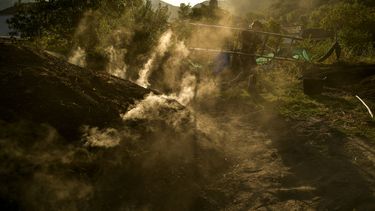Carboneros mantienen viva tradición centenaria en España