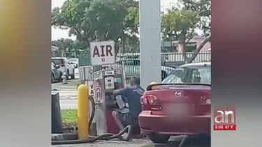 arrestan a hombre que robaba el dinero de las aspiradoras de carros en gasolineras de hialeah