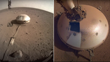 video: la sonda insight de la nasa detecta dos fuertes terremotos en marte