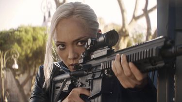 Esta imagen difundida por Paramount Pictures muestra a Pom Klementieff en una escena de Mission: Impossible - Dead Reckoning, Part One. (Paramount Pictures vía AP)