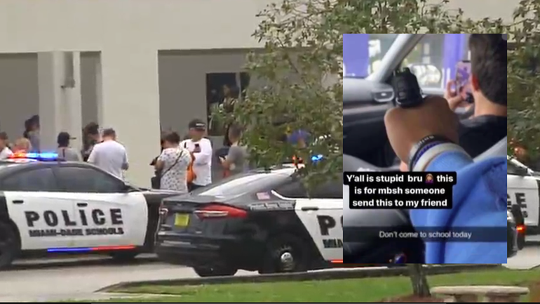 Dos estudiantes de 15 y 16 años fueron arrestados por amenazas a escuelas de Miami Dade