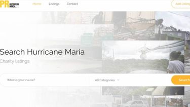 crean guia electronica de ayudas damnificados de maria