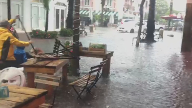 miami beach se recupera de las fuertes inundaciones que afectaron la zona