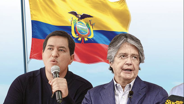 elecciones en ecuador: guillermo lasso prometio un pais libre y democratico y andres arauz animo a un voto de esperanza