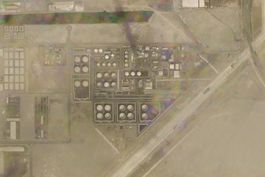 fotos por satelite muestran efectos de ataque en abu dhabi