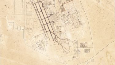 Esta imagen satelital de Planet Labs PBC muestra la base aérea Al Udeid el domingo 15 de junio de 2025, en las afueras de Doha, Qatar. (Planet Labs PBC vía AP)