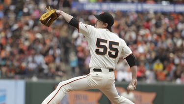 americateve | Tim Lincecum de los Gigantes de San Francisco lanza frente a los Padres de San Diego el mi&eacute;rcoles 25 de junio de 2014, en San Francisco. (Foto AP/Eric Risberg)