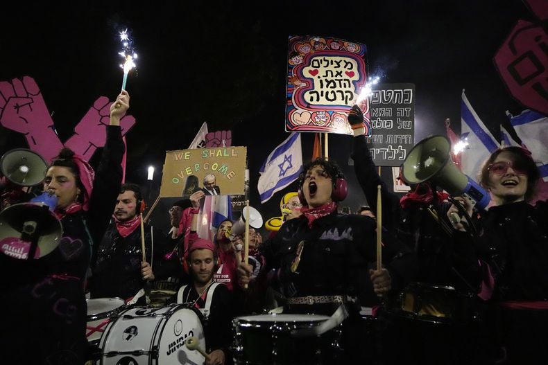 MOR-POL ISRAEL-PROTESTAS