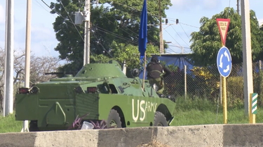 cuba saca los tanques a la calle y simula una guerra contra los estados unidos en su dia de la defensa