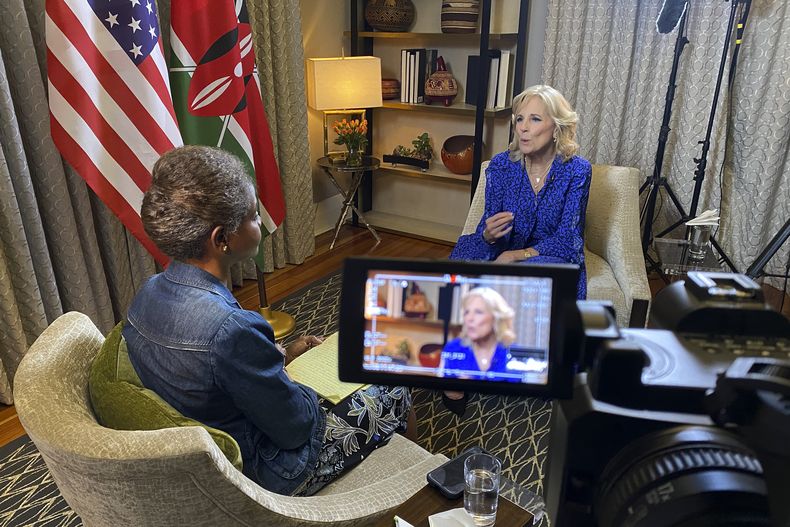 AMN-POL ENTREVISTA AP-JILL BIDEN