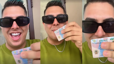 carnota celebra que ya tiene su licencia de conduccion en florida