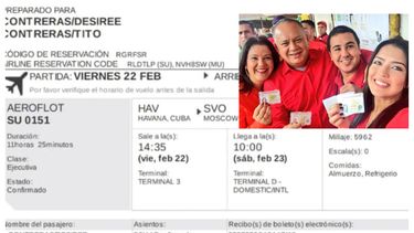 documentos revelan que los hijos de diosdado cabello huyeron de venezuela en clase ejecutiva