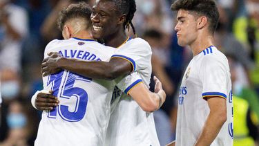 camavinga causa buena impresion  con el real madrid