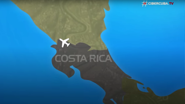 asi sera el recorrido que haran los cubanos para salir de costa rica