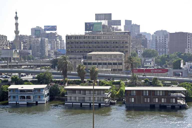 Desaparecen casas flotantes del Nilo, patrimonio del Cairo