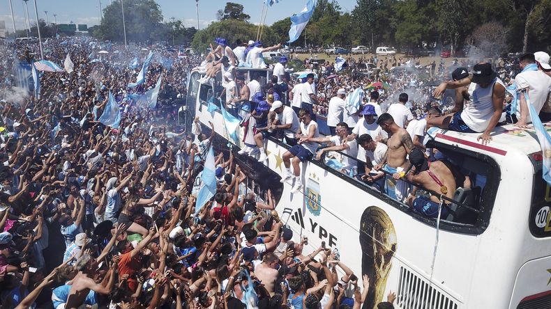 DEP-FUT MUNDIAL-ARGENTINA-REGRESO