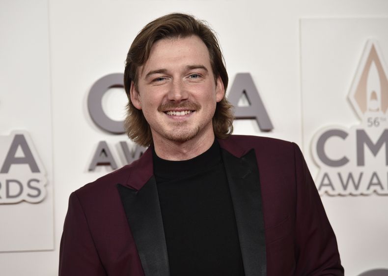 ARCHIVO - Morgan Wallen en la 56a entrega anual de los Premios CMA el 9 de noviembre de 2022, en Nashville, Tennessee. (Foto Evan Agostini/Invision/AP, archivo)