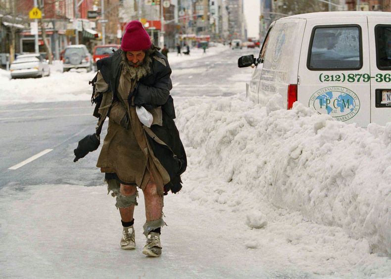 las peores fotos de tormentas de nieve