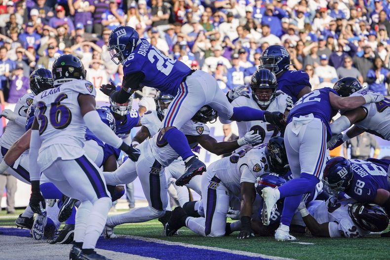 DEP-NFL RAVENS-GIANTS