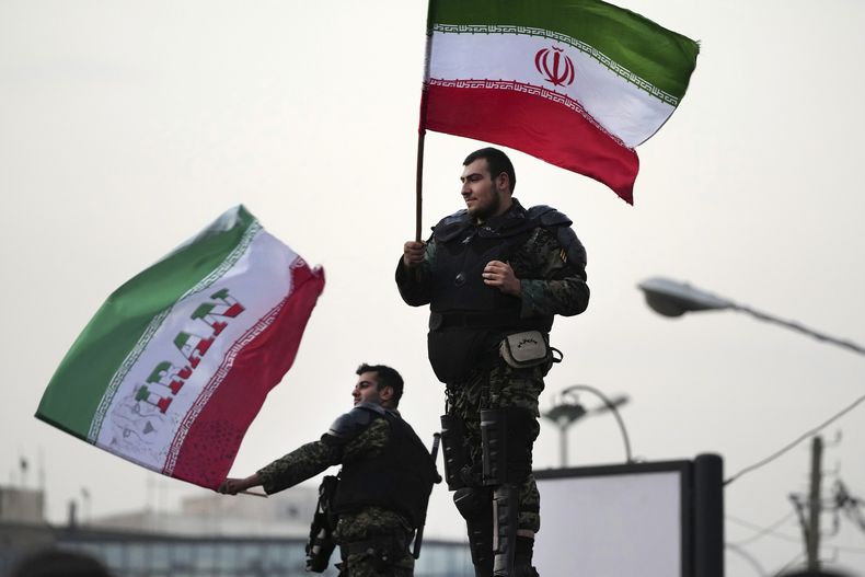 DEP-FUT MUNDIAL EEUU-IRÁN BANDERA