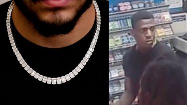 captado en camara el robo de una cadena valorada en $60 mil en una gasolinera de brickell