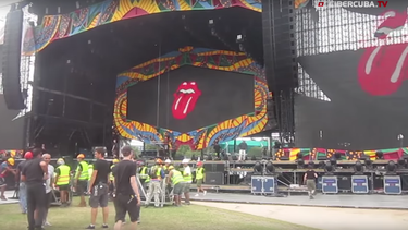 todo listo en cuba para el concierto de los rolling stones (imagenes exclusivas)