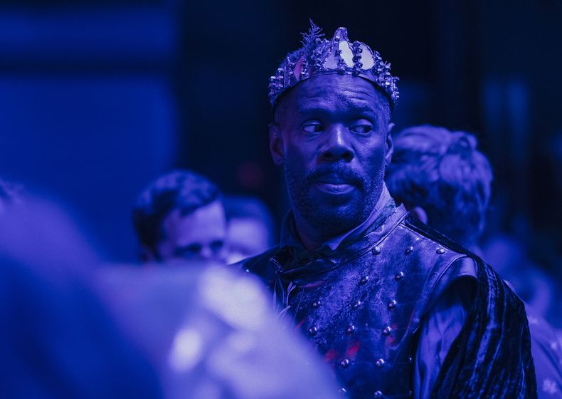 En esta imagen proporcionada por A24, Colman Domingo en una escena de Sing Sing. (A24 vía AP)