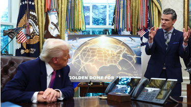 trump anuncia la construccion de un sistema antimisiles cupula dorada inspirado en el modelo israeli