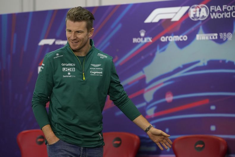 DEP-AUT F1-VETTEL-HULKENBERG