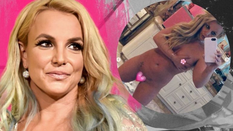 Desnuda con medias panty: las imágenes con las que Britney Spears sigue celebrando la energía de su libertad