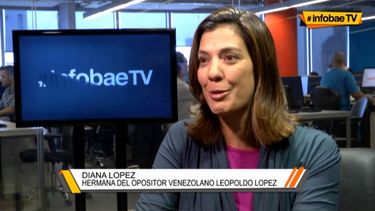 americateve | Diana López habló con Infobae sobre la situación del coordinador de Voluntad Popular. ?Está aislado, en la zona de castigo de la prisión militar?, detalló. Según denunció, violan sistemáticamente sus derechos humanos