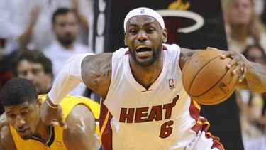 americateve | En la Conferencia Este, Miami venció 102-90 a Pacers, con 32 puntos de Lebron. Lidera 3-1 y el miércoles podrían ganar zona