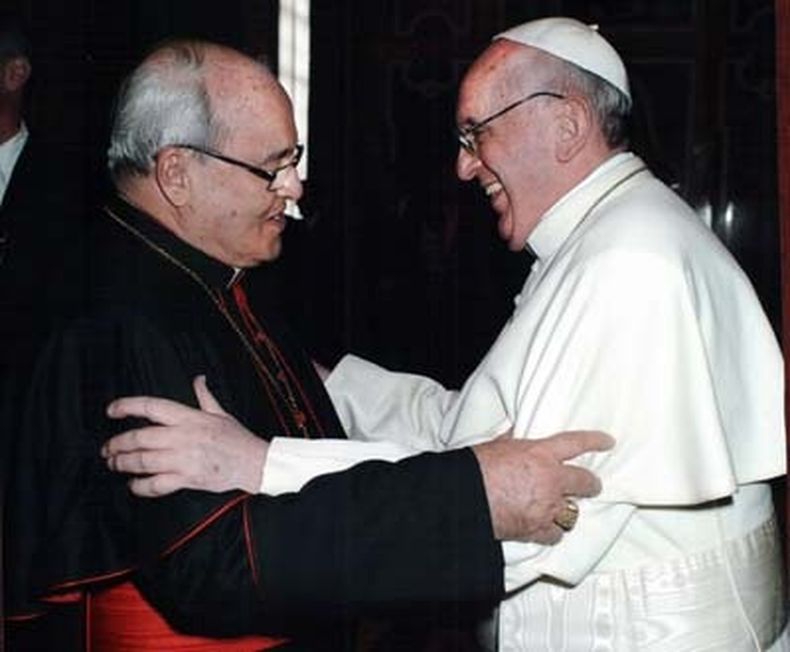 El papa Francisco recibió este viernes en audiencia al cardenal Jaime Ortega y Alamino, arzobispo de La Habana. El arzobispo de La Habana cumplirá 78 años el próximo 18 de octubre.