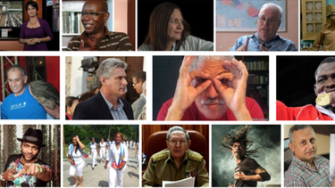 los 14 rostros del ano en cuba, segun 14ymedio