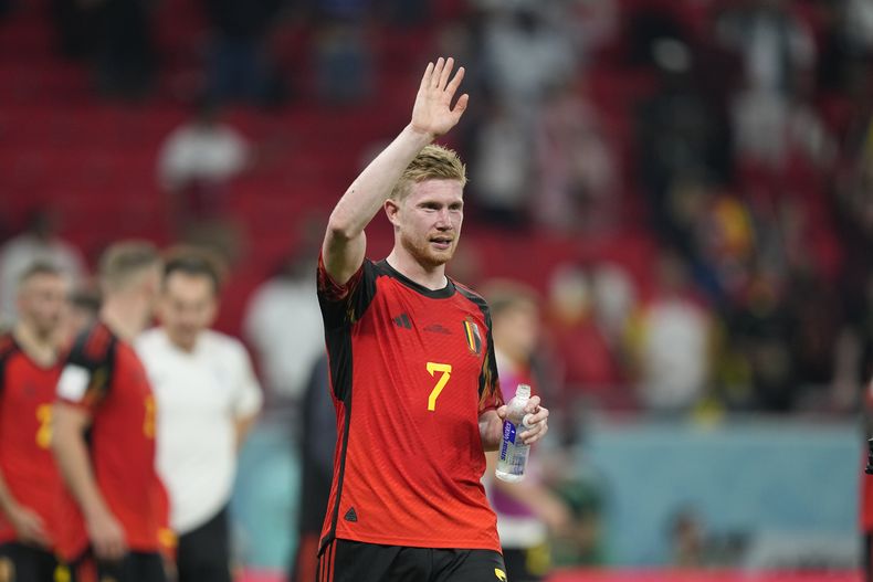 DEP-FUT MUNDIAL BÉLGICA-DE BRUYNE