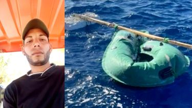 un bebe y un hombre cubano estan desaparecidos tras lanzarse al mar. la familia pide ayuda desde la isla