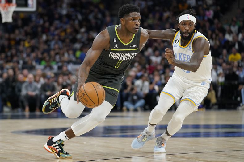 DEP-BAS LAKERS-TIMBERWOLVES