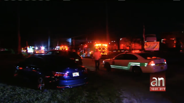 una rastra estalla en la ciudad de hialeah gardens provocando aparatoso incendio