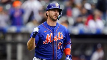 Alonso y Mets atacan a Morton para vencer a Bravos